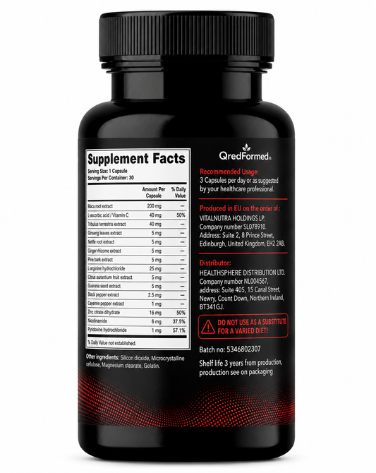 Eroks Plus – Men’s Daily Wellness & Active Lifestyle Support – 30 Capsules