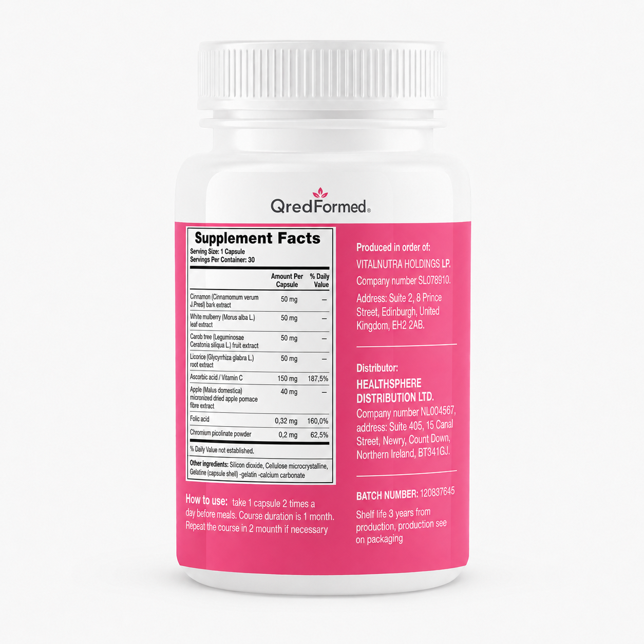 Herzeten – Daily Heart & Circulation Wellness Support – 30 Capsules