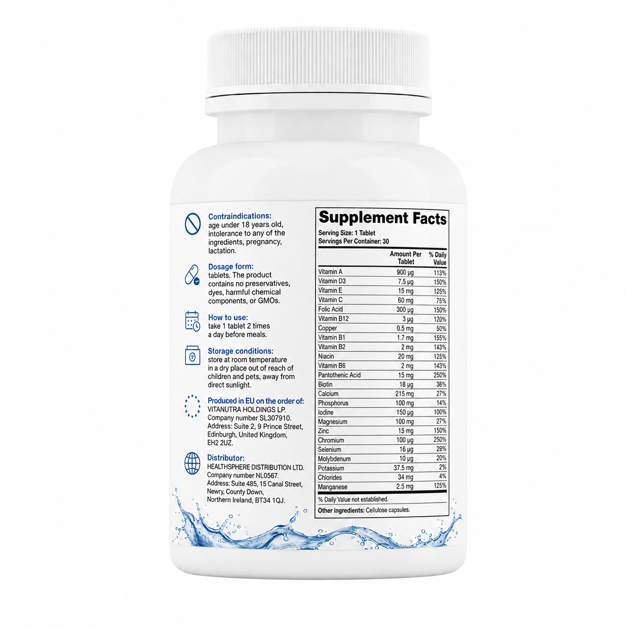 Marine Max Collagen – Hair, Skin, Nails & Daily Wellness Support – 60 Capsules