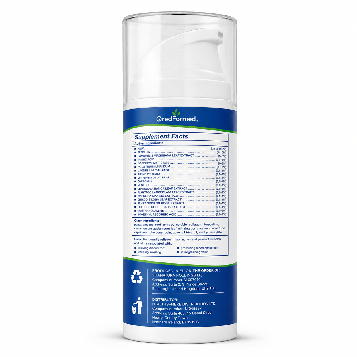 Orosteel – Cooling & Refreshing Body Comfort Balm – 50 ml