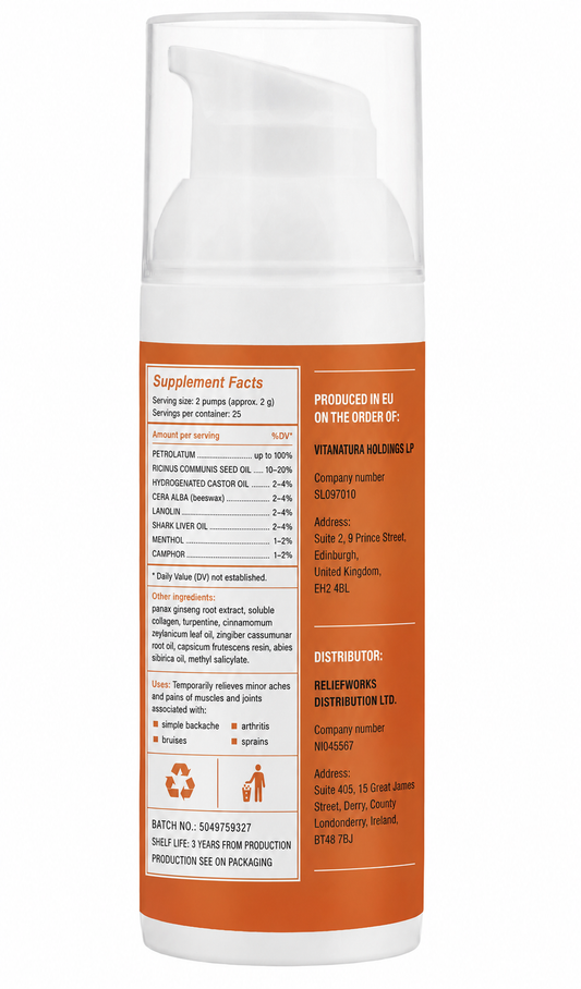 RealieFlex – Warming Ointment for Everyday Muscle & Joint Comfort – 50 ml