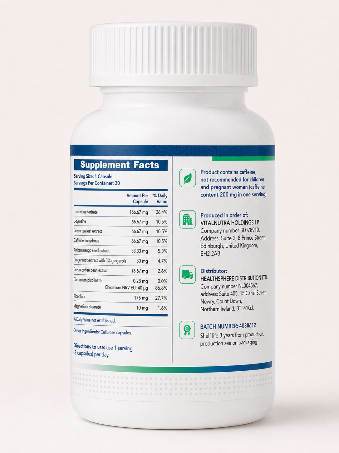 Sanixol – Daily Digestive Wellness & Cleanse Support – 30 Capsules