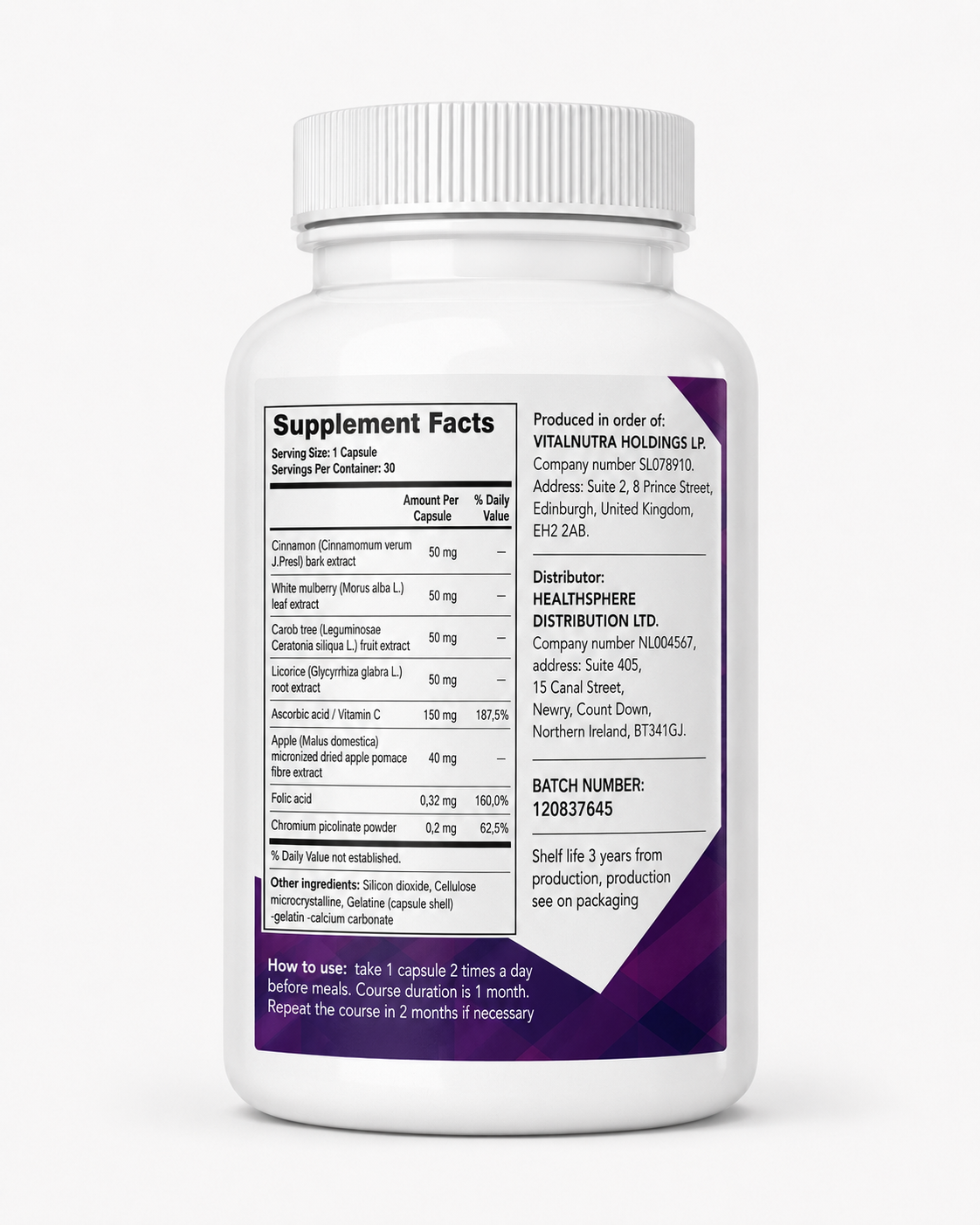 Urofluxin – Daily Urinary Wellness & Nutritional Support – 30 Capsules