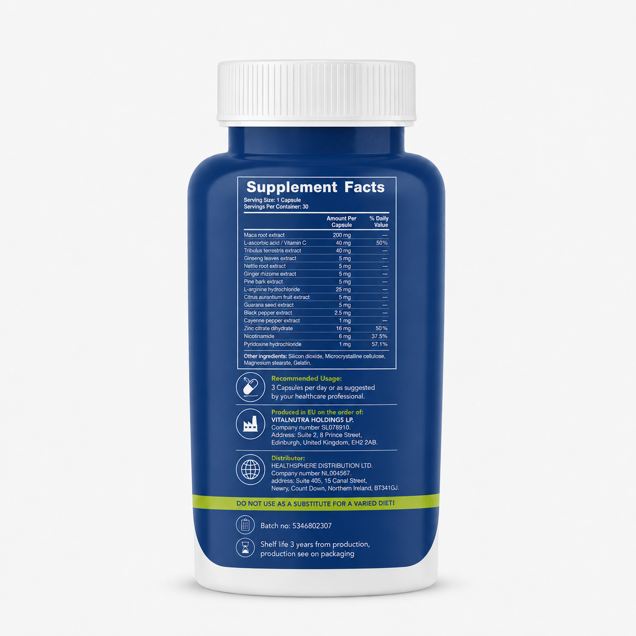 Arthro MD – Daily Mobility Wellness Formula – 30 Capsules