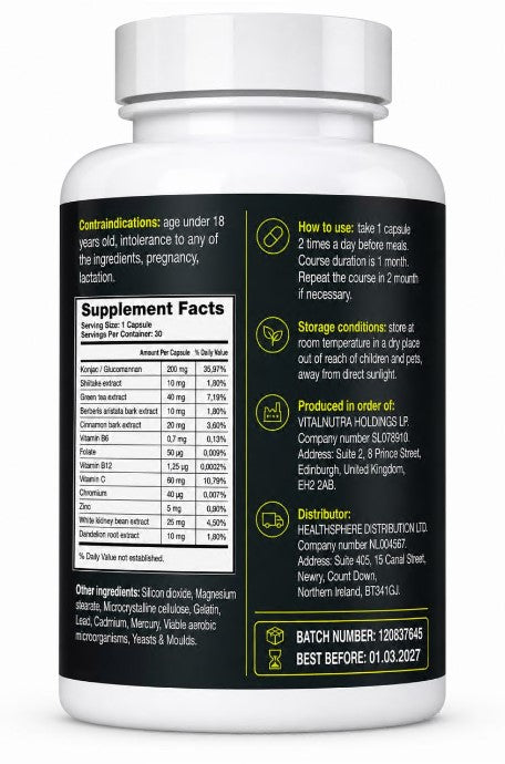 Bactefort – Daily Microflora & Wellness Support – 30 Capsules