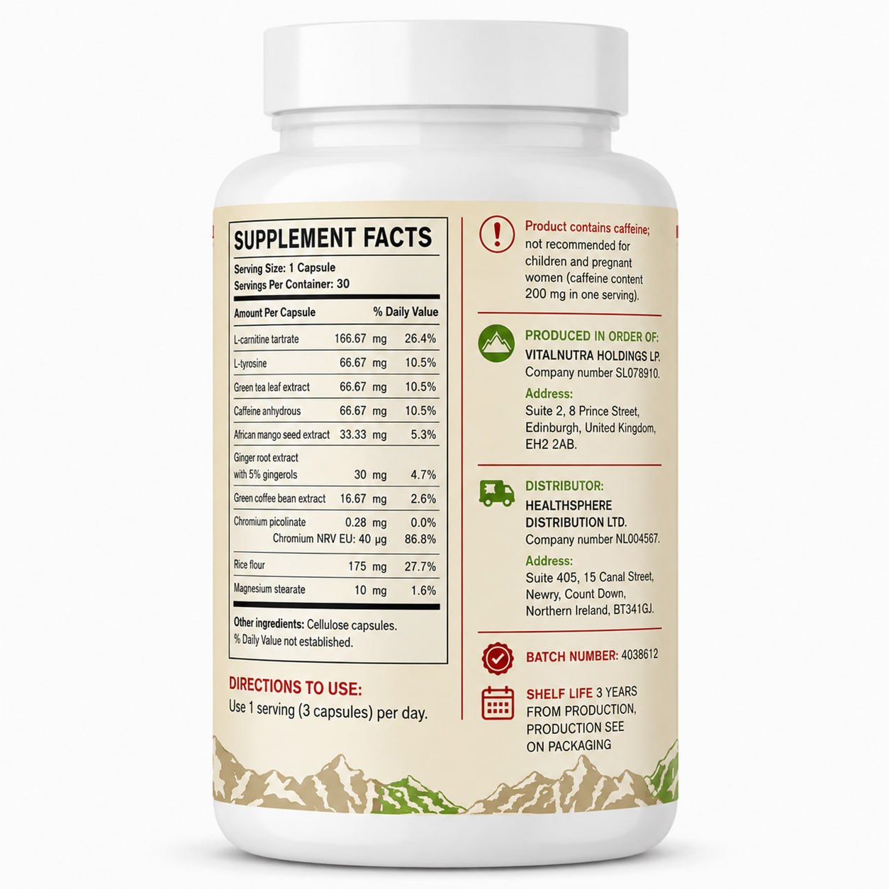 CYSTOBACT – Urinary Wellness Formula – 30 Capsules