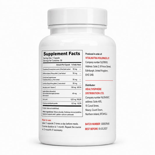 Diabalance - Daily Wellness Formula - 30 Capsules