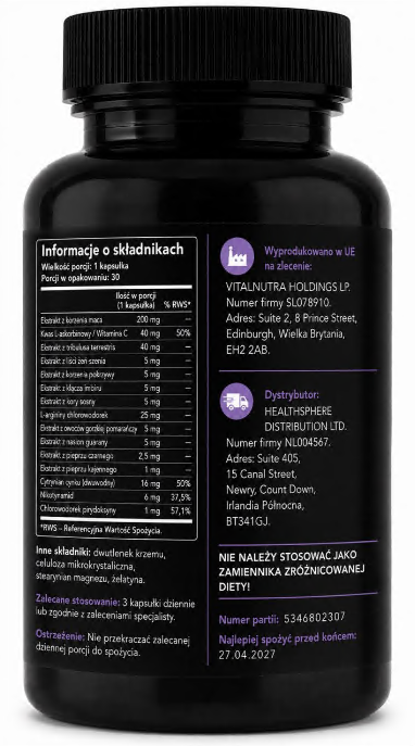 Femi Livio – Women’s Wellness & Daily Balance Support Capsules – 30 Capsules