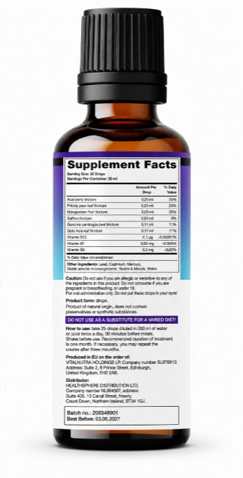 KETO Drops – Daily Metabolic Support – 20 ml