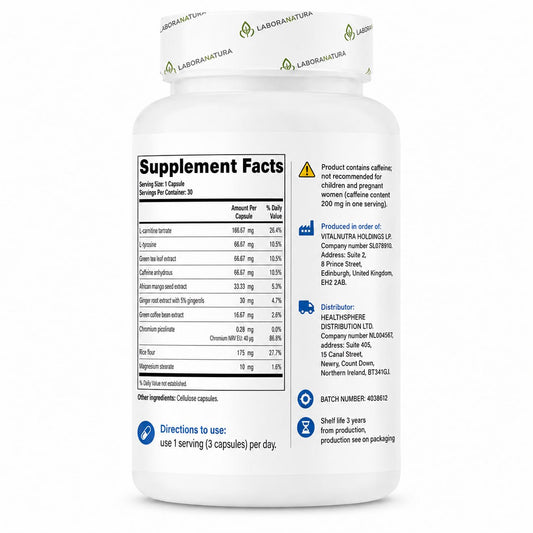 KTON ATIVE - Daily Energy & Active Lifestyle Support - 30 Capsules