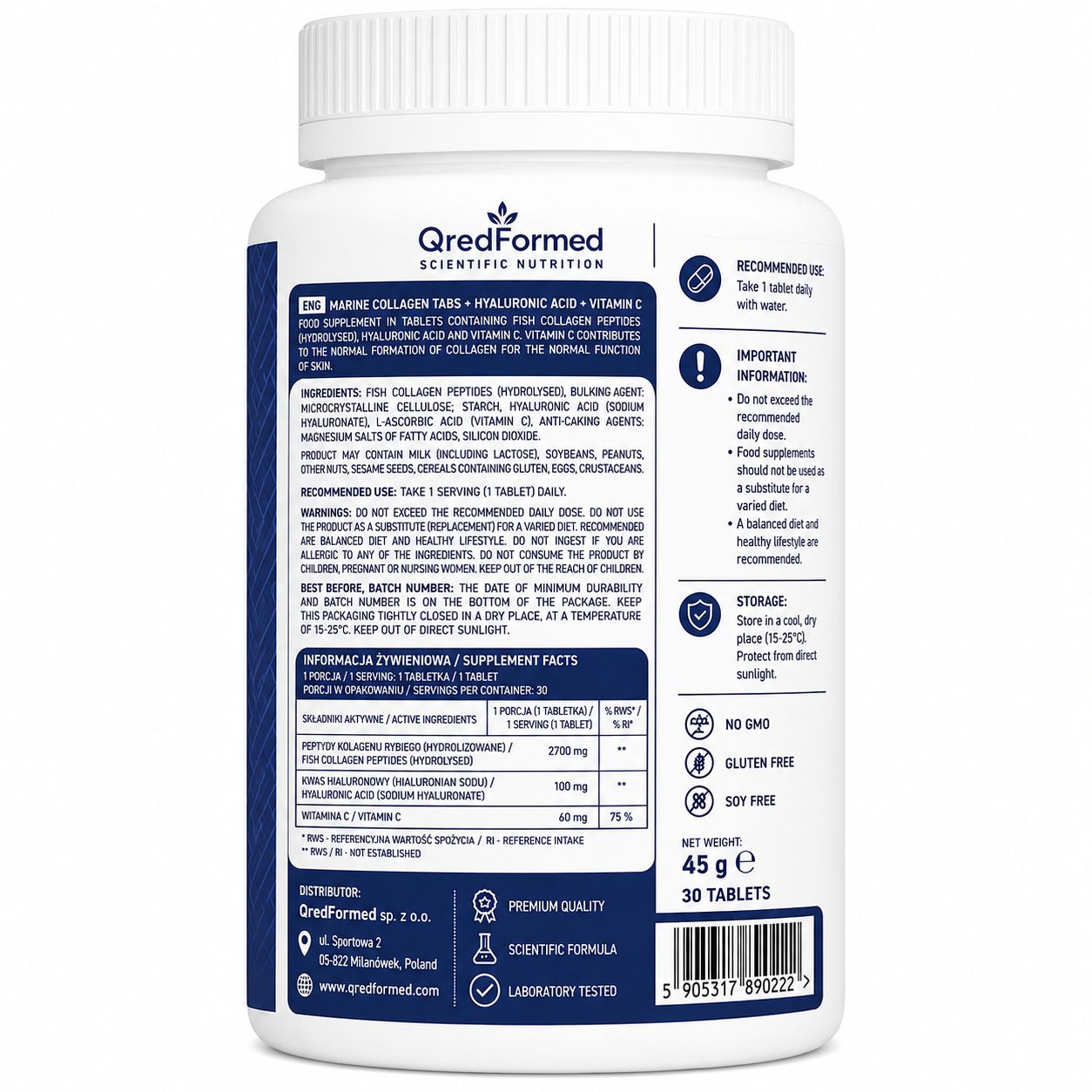 MARINE COLLAGEN - 30 Tablets
