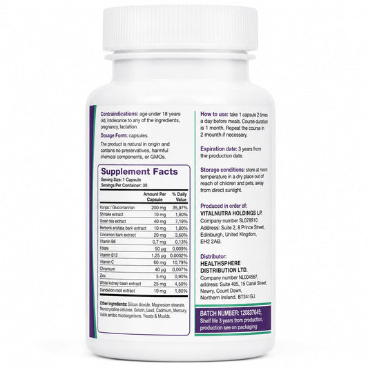 Meton-L – Advanced Mobility & Flexibility Supplement - 30 Capsules