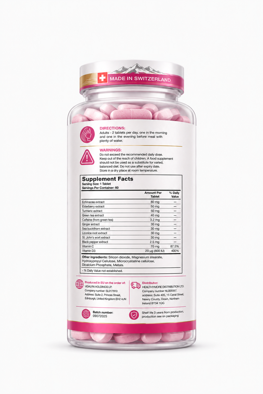 Nature Shield Women’s Vitamins – Women’s Daily Wellness Formula – 60 Tablets