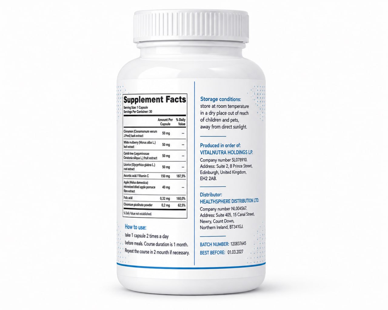 OTOLAX - Daily Hearing & Wellness Support Formula - 30 Capsules