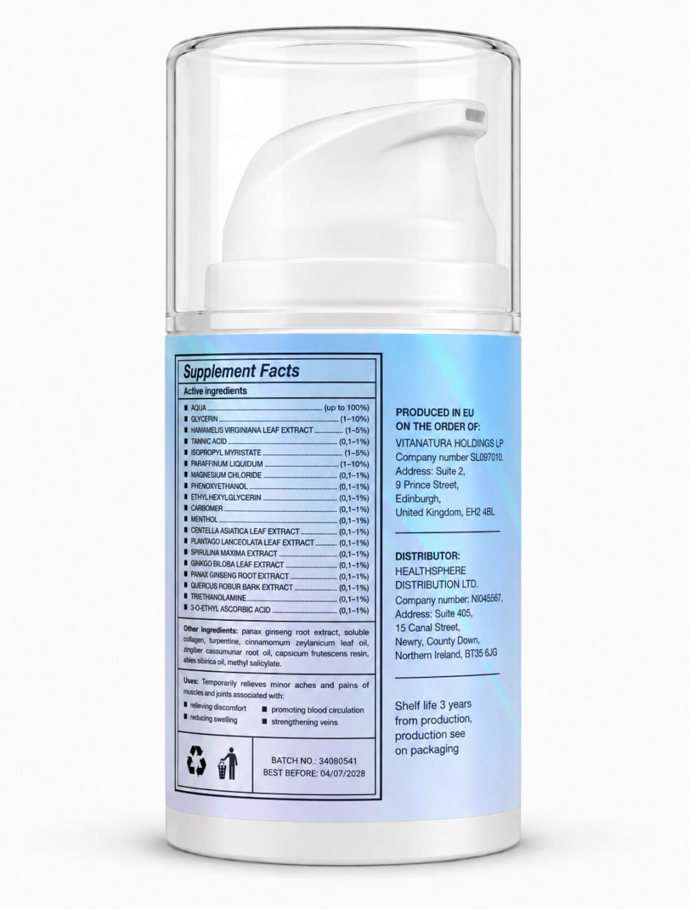 HondroPlus – Cooling & Refreshing Joint & Muscle Care Gel – 50 ml