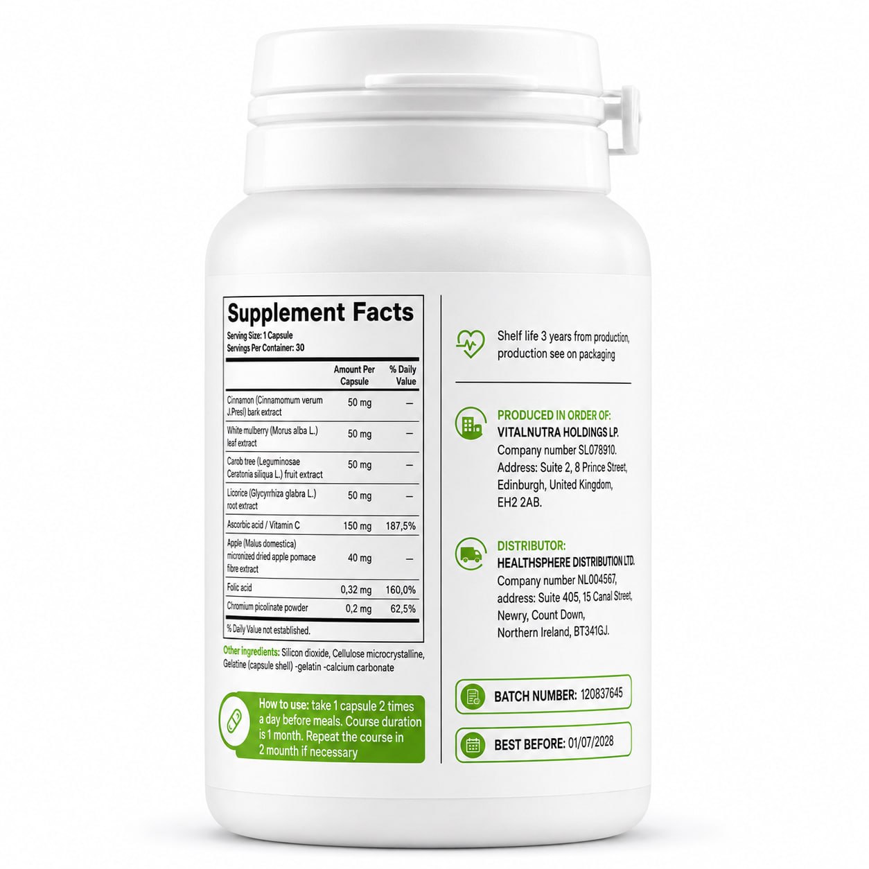 NORMATON FORTE – Daily Heart & Circulation Wellness Support – 30 Capsules