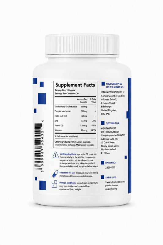 Proctotivo - Nutritional Support Supplement for Daily Wellness - 30 Capsules