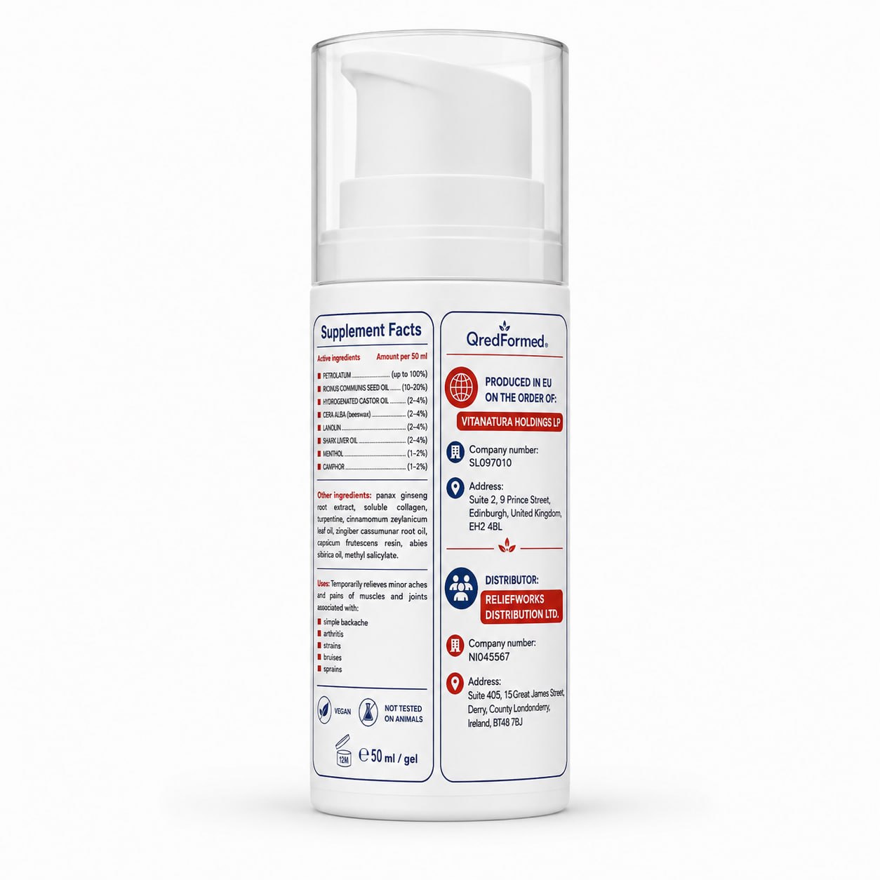 Remonex - Active Movement Support Cream - 50ml