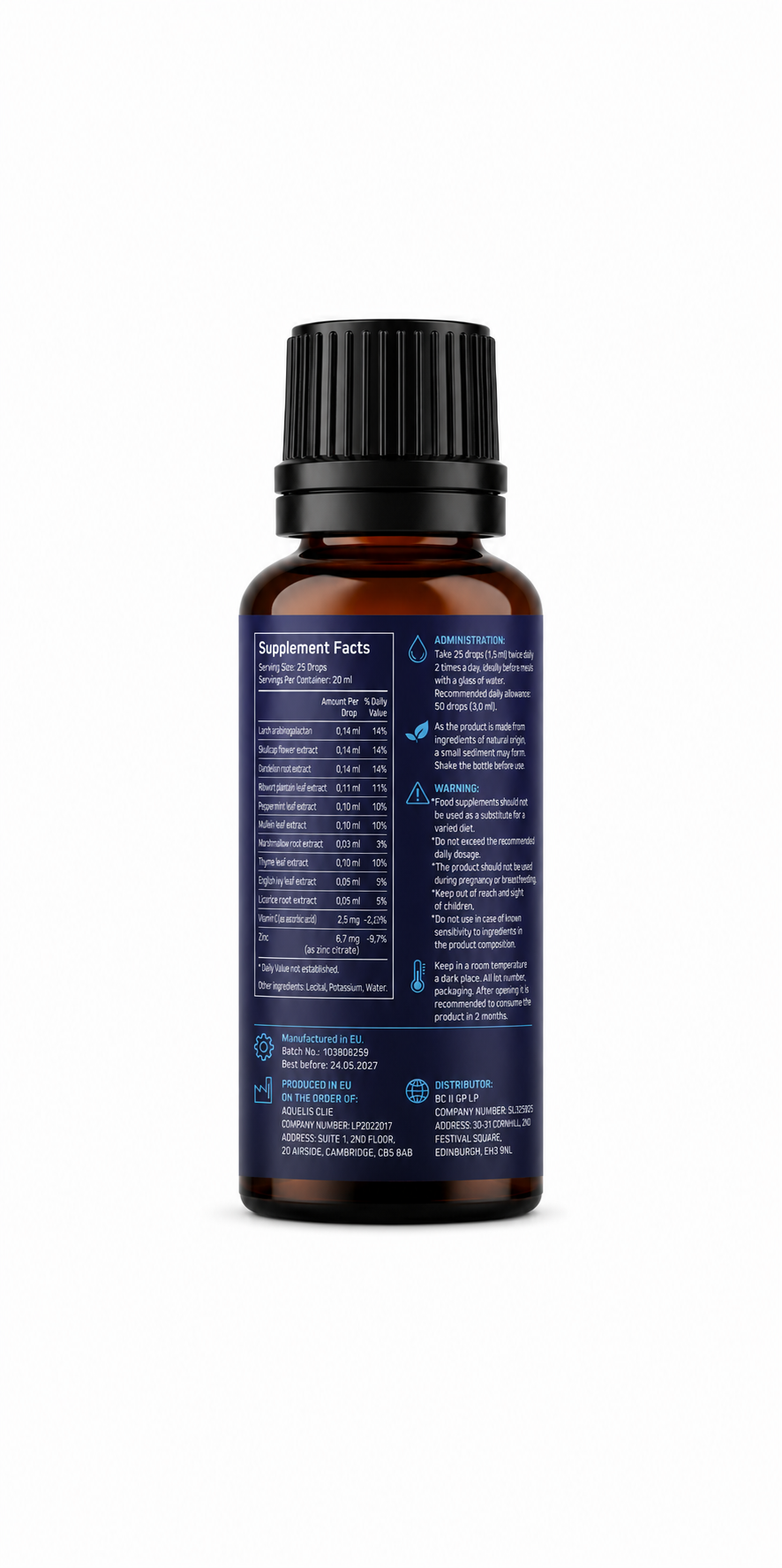 Respilean – Respiratory Wellness Support Drops – 20 ml