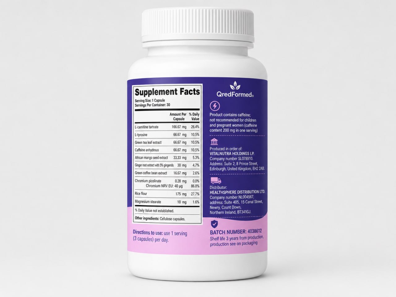 Slymsy KETO - Herbal Keto Support Formula - 30 Capsules