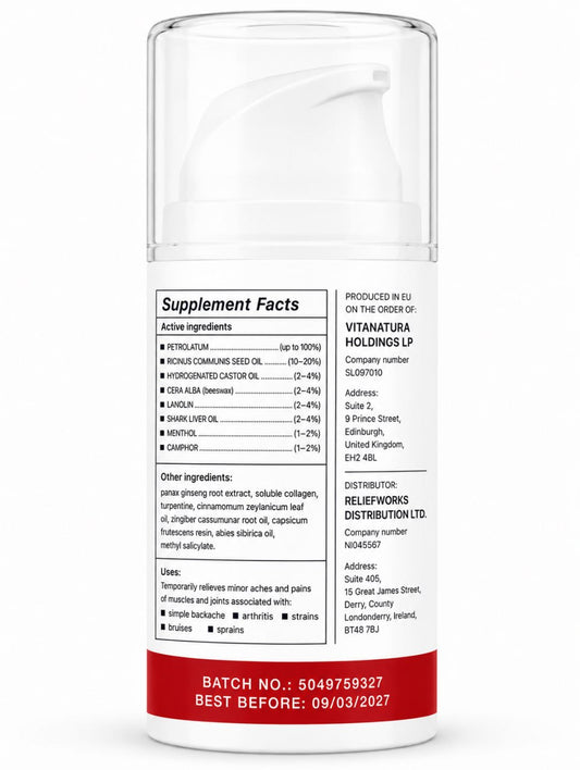 Therma Active - Warming Cream for Daily Joint & Muscle Comfort - 50ml