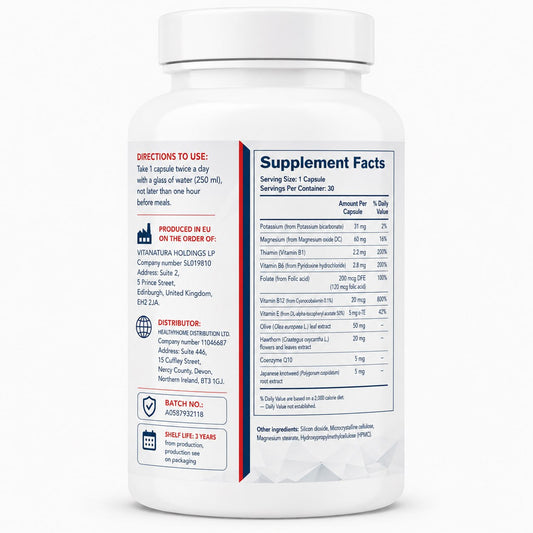 Tonevit – Cardiovascular Wellness Formula – 30 Capsules