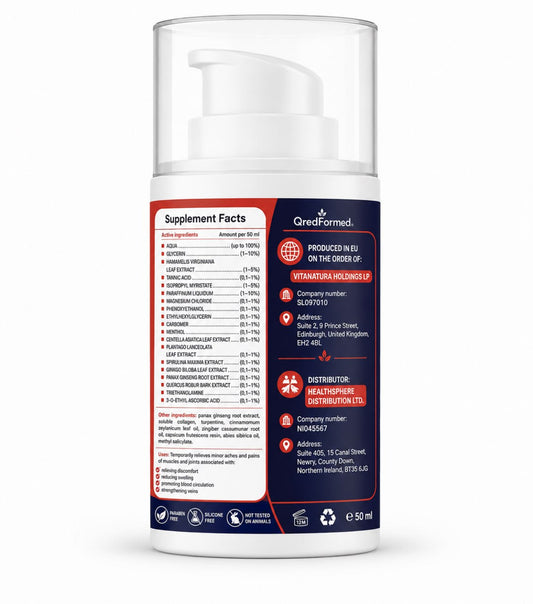 Varidok+ - Daily Leg Comfort Cream - 50ml