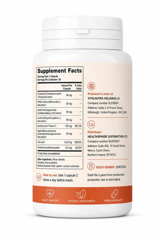 Virnex – Daily Vitality & Wellness Support Supplement – 30 Capsules
