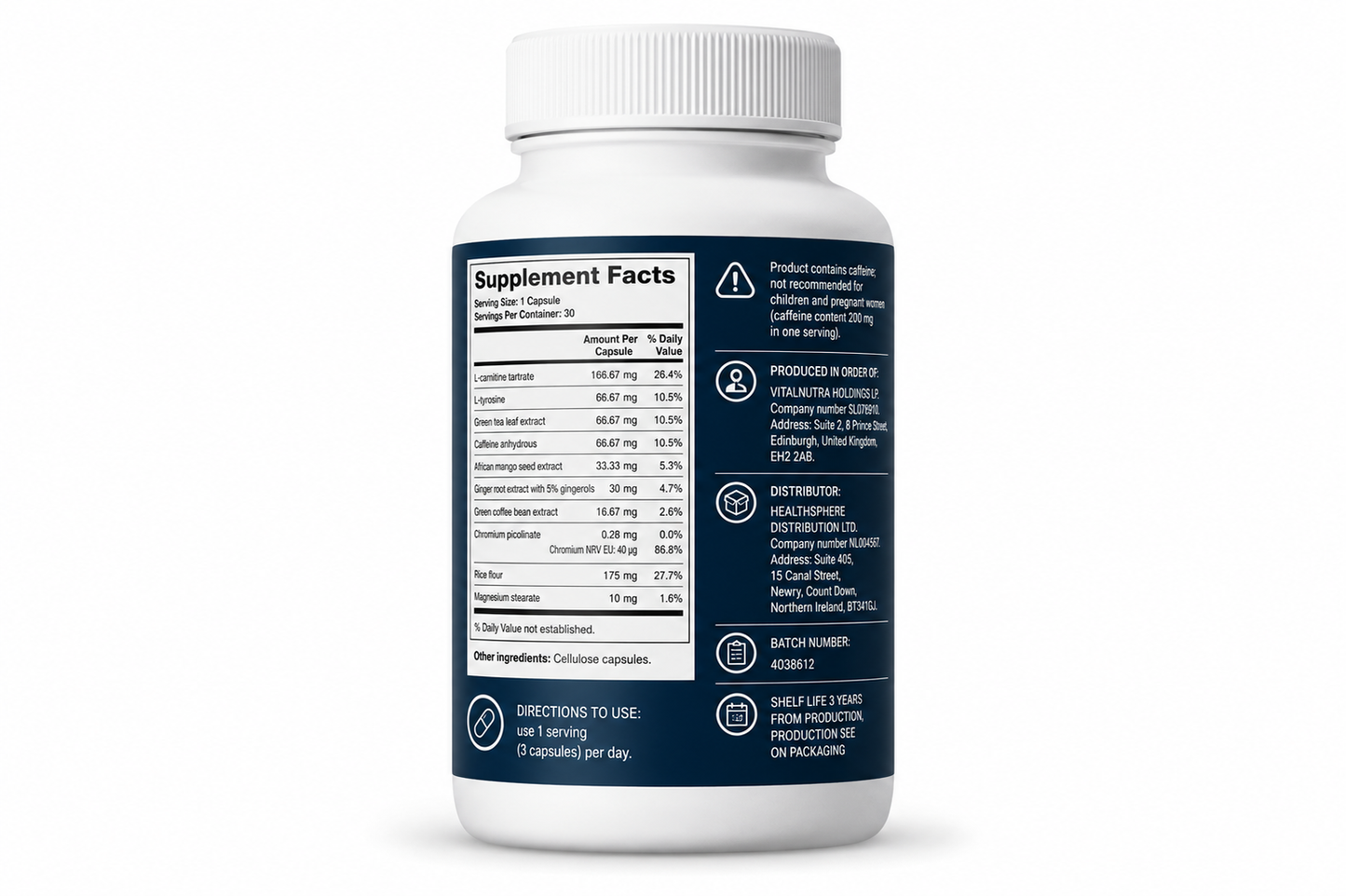 Zenthia – Metabolic Wellness Formula – 30 Capsules