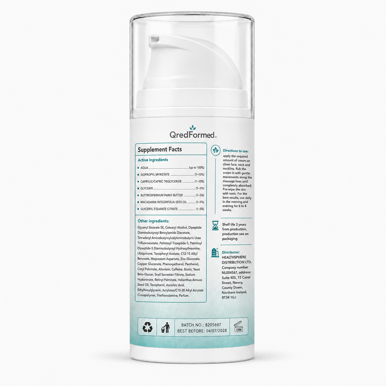 LIFTACTIVE – Firming, Hydrating & Smoothing Face Cream – 50 ml