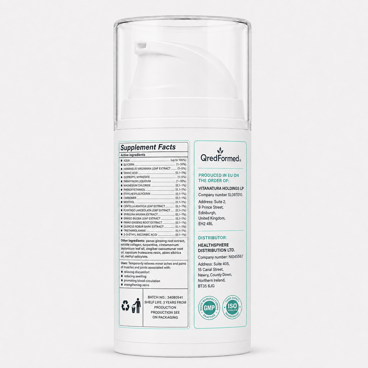 ARTH ROLIX – Cooling Joint & Muscle Comfort Cream – 50 ml