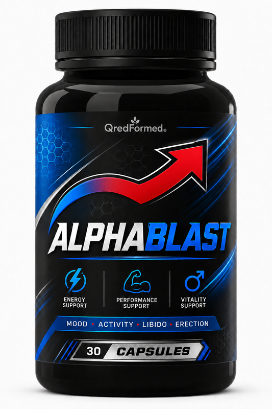 AlphaBlast – Men’s Daily Vitality, Energy & Active Lifestyle Support – 30 Capsules