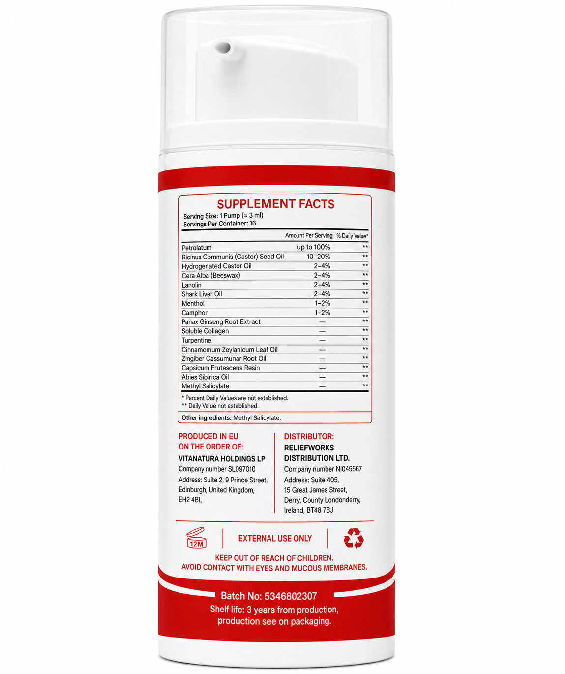 ArtiDuzytl – Warming Massage Ointment with Botanical Extracts – 50 ml
