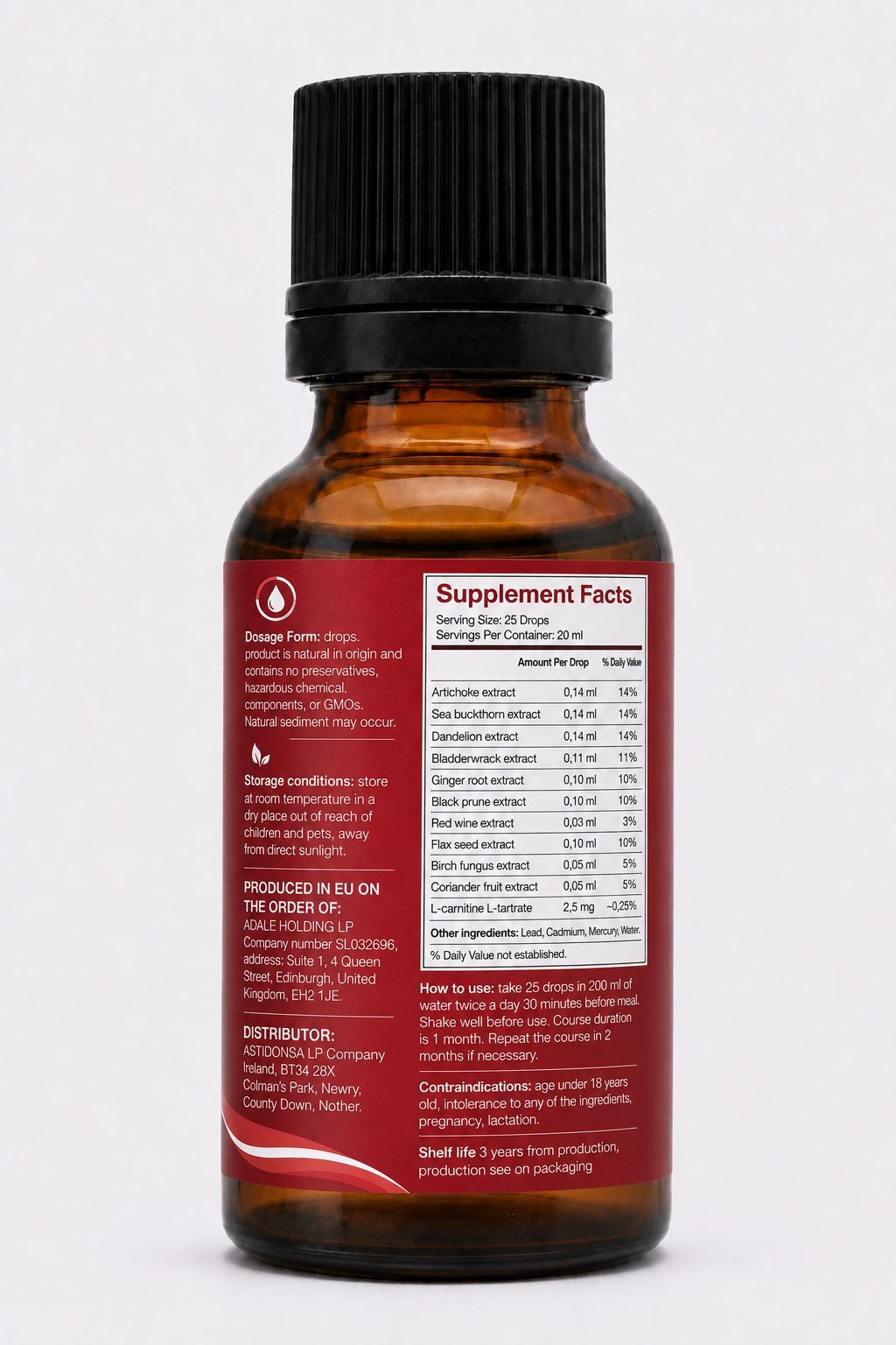Atoxinol – Digestive Balance & Gut Wellness Support Drops – 20 ml