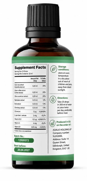 CB SLIM – Metabolism & Wellness Support Drops – 20 ml