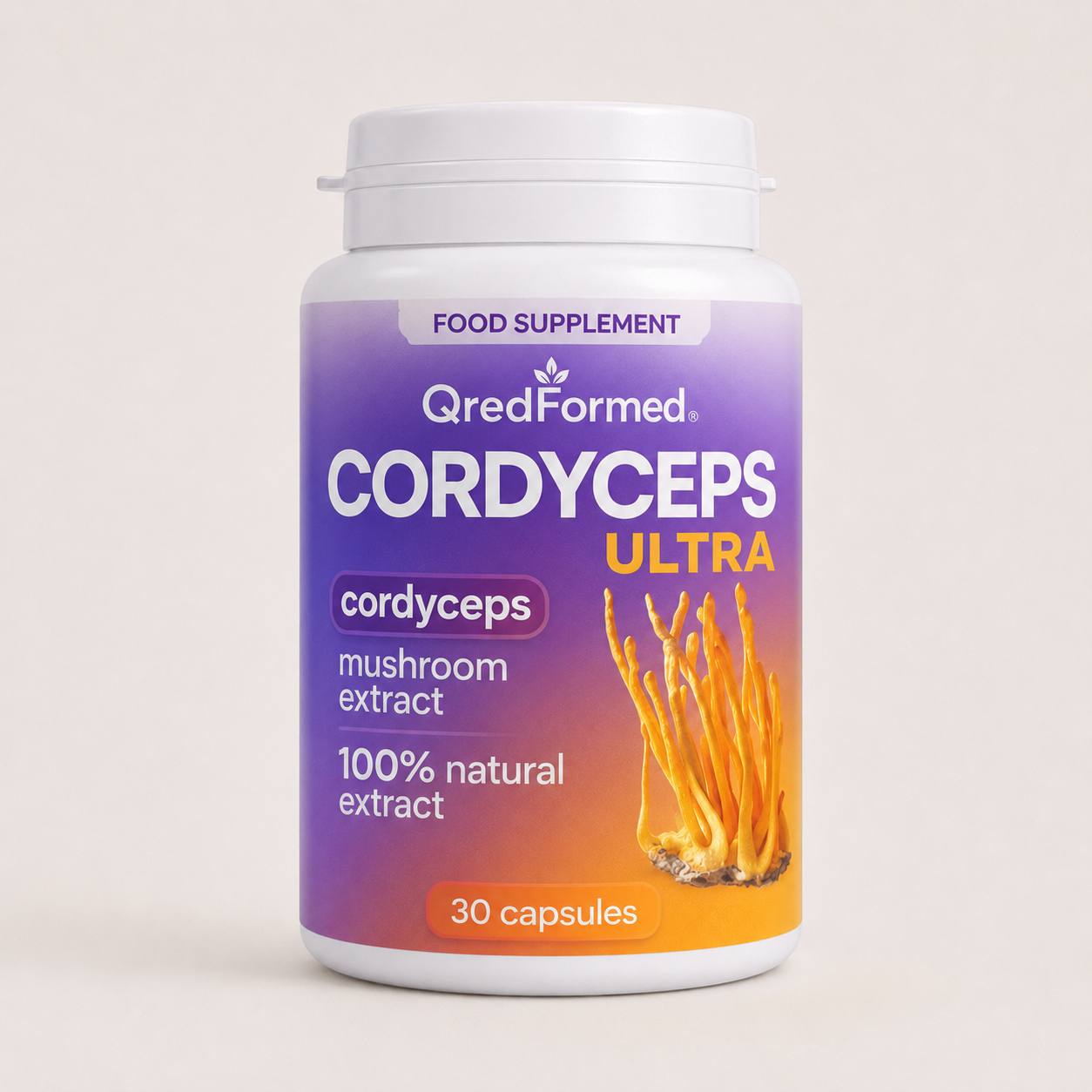 CORDYCEPS ULTRA – Daily Botanical Wellness & Nutritional Support – 30 Capsules