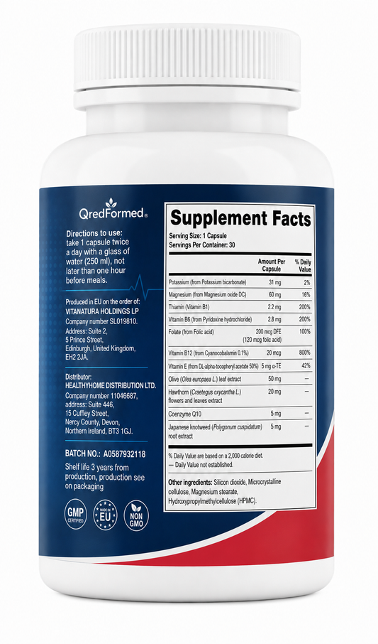 CARDIWELL – Daily Cardiovascular Wellness & Nutritional Support – 30 Capsules