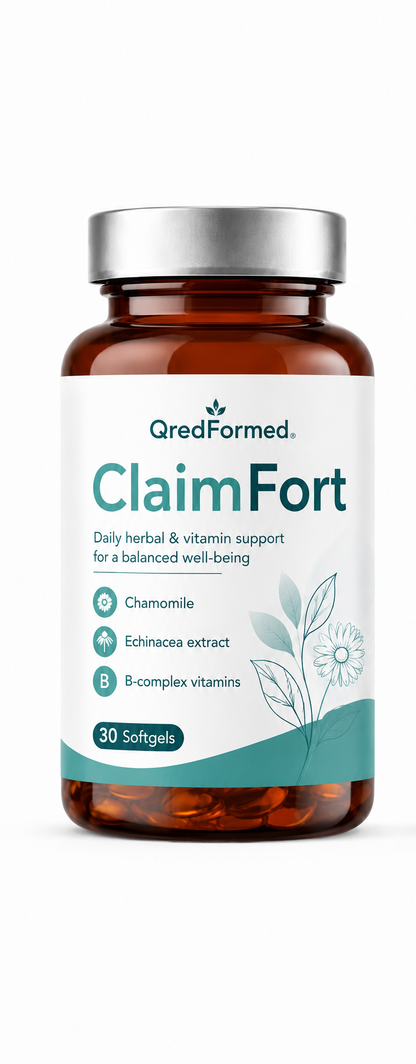ClaimFort – Nighttime Relaxation & Restful Routine Support Softgels – 30 Softgels