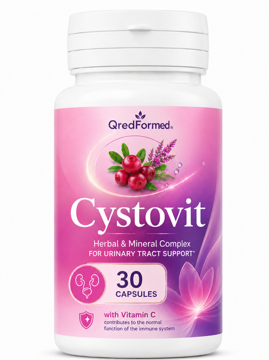 Cystovit – Women’s Daily Urinary Wellness & Personal Balance Support – 30 Capsules