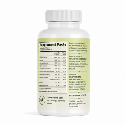 Detoxicin – Daily Botanical Wellness & Cleanse Support – 30 Capsules