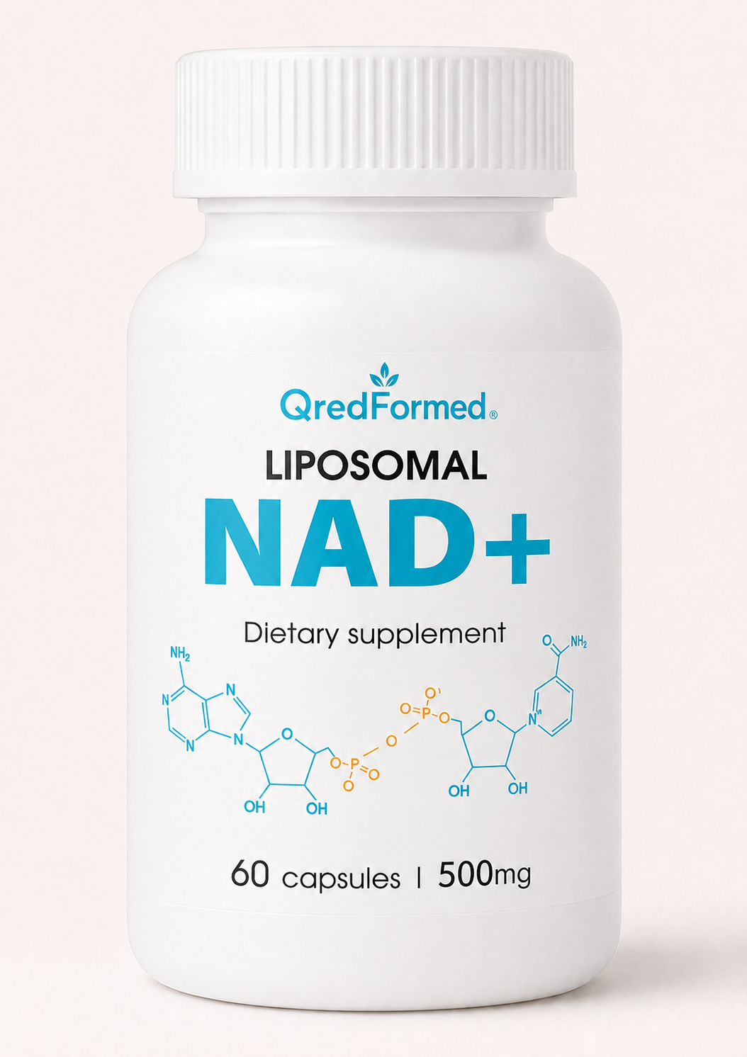 LIPOSOMAL NAD+ – Daily Vitality & Active Lifestyle Formula – 60 Capsules