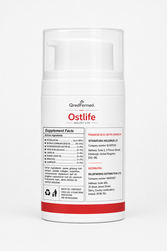 Ostlife – Cooling & Warming Muscle and Joint Area Care Ointment – 100 ml
