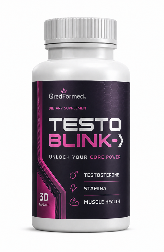 TestoBlink – Men’s Daily Vitality & Wellness Support – 30 Capsules