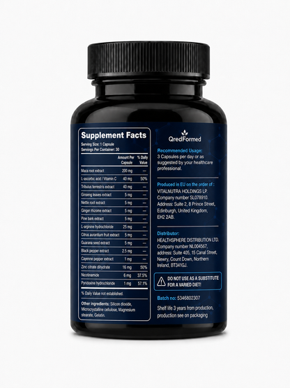 VITAMAN PLUS – Men’s Nutritional Wellness & Vitality Support – 30 Capsules