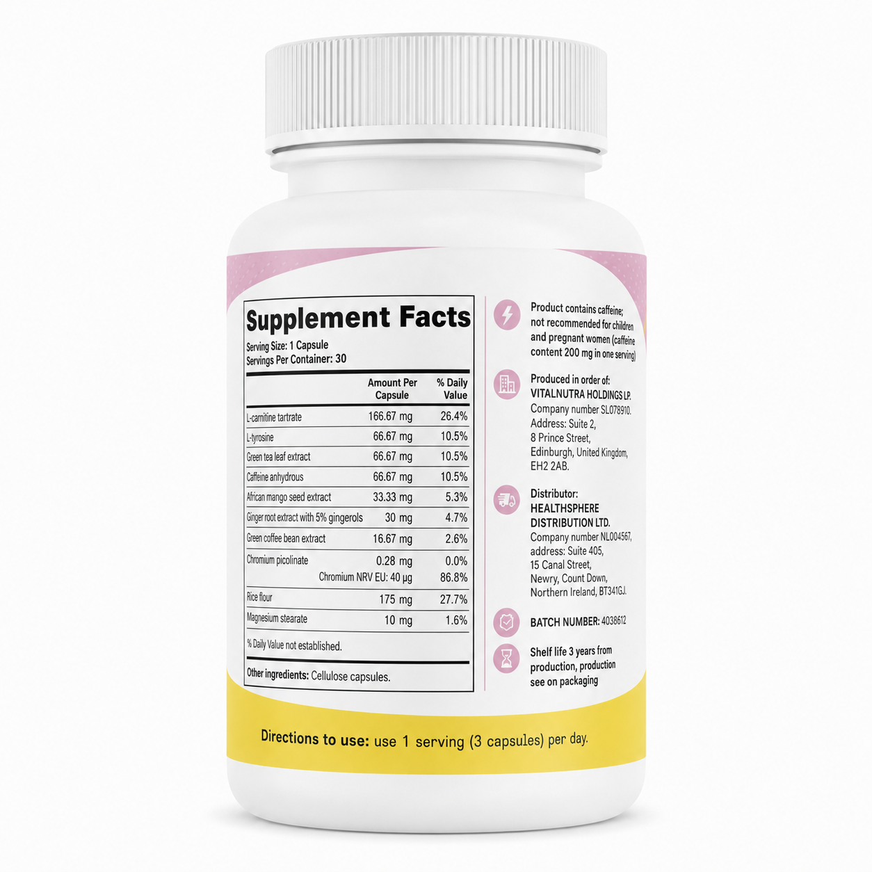 Velompi – Daily Energy & Active Wellness Formula – 30 Capsules