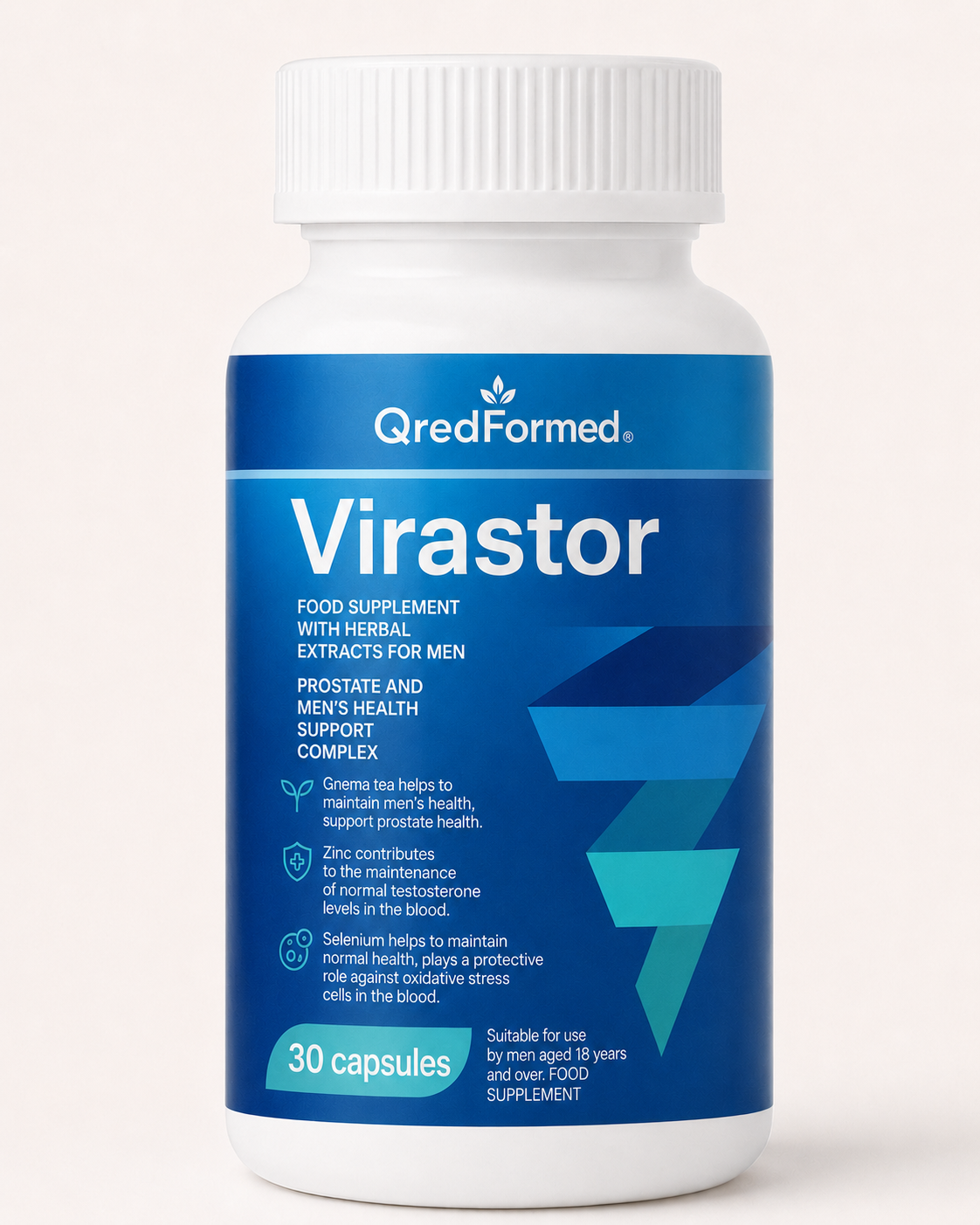 Virastor – Men’s Daily Wellness & Vitality Formula – 30 Capsules