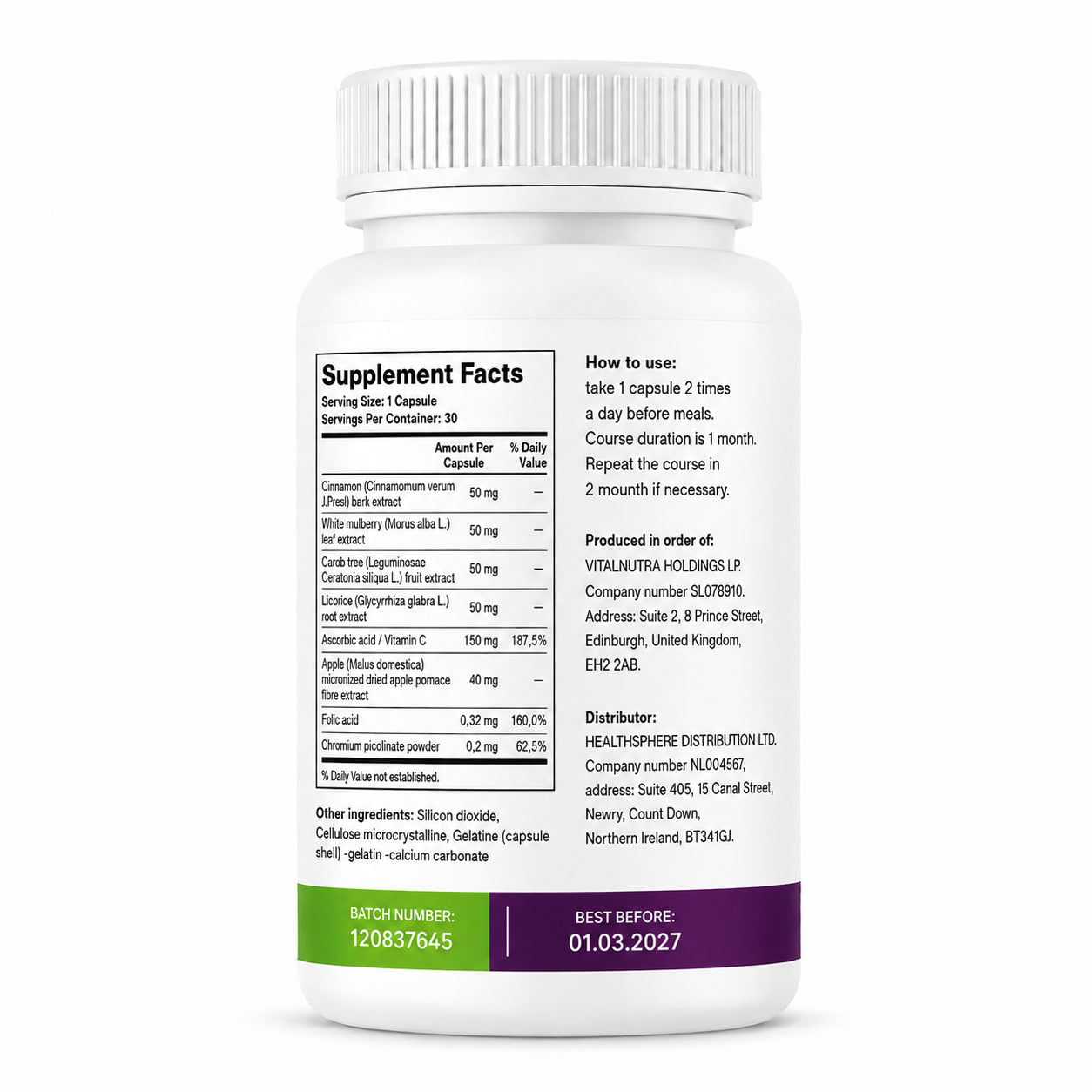 A-thyrion - Thyroid & Metabolic Wellness Support - 30 Capsules
