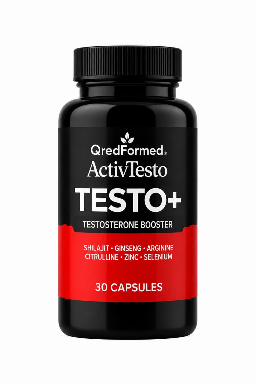 ActivTesto – Men’s Energy, Strength & Vitality Support Formula – 30 Capsules