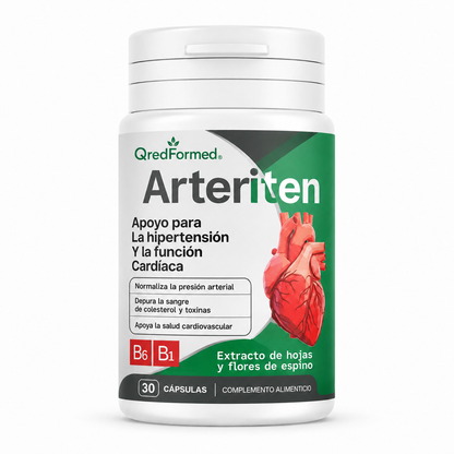 ARTERITEN - Daily Cardiovascular & Wellness Support Supplement - 30 Capsules