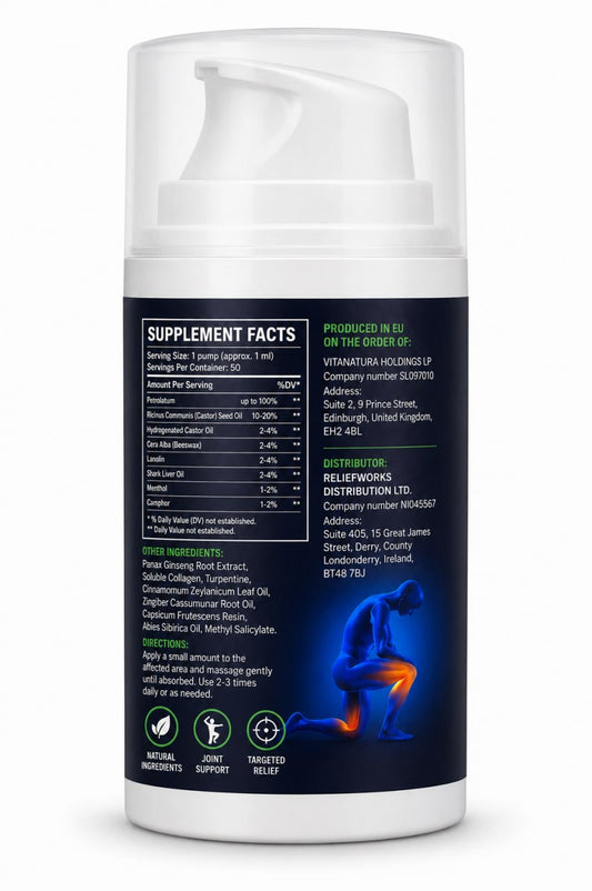 Arthrovia Cream – Refreshing Comfort Gel – 50 ml